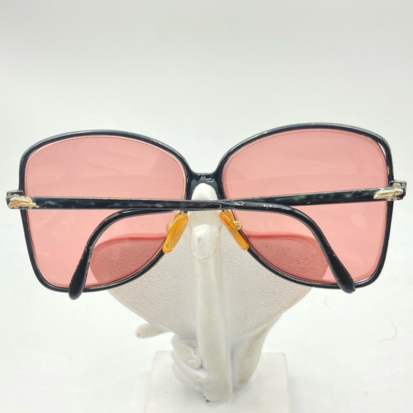 Vintage Revue Gray Oval Butterfly Sunglasses S5124 - Picture 4 of 7